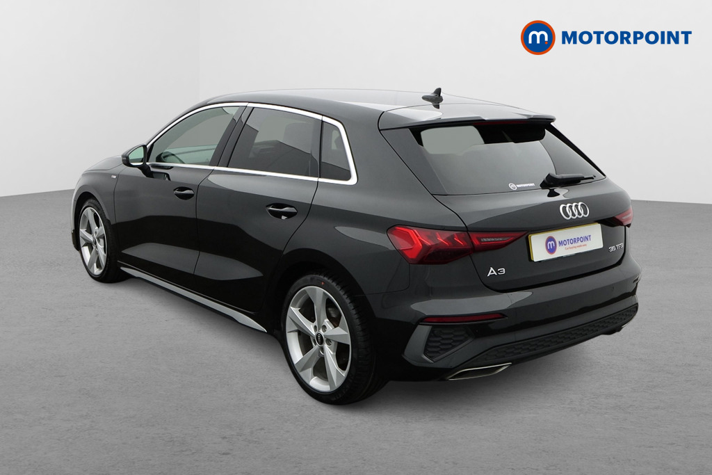 Audi A3 S Line Automatic Petrol Hatchback - Stock Number (1562330) - Passenger side rear corner