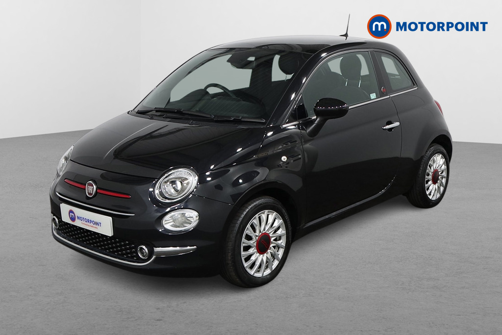Fiat 500 RED Manual Petrol-Electric Hybrid Hatchback - Stock Number (1565953) - Passenger side front corner