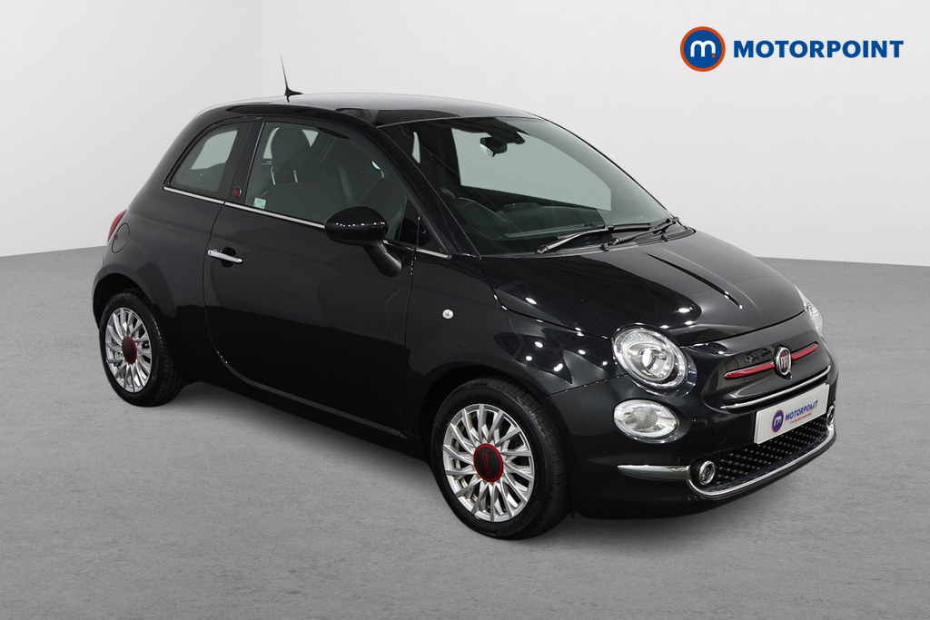 Fiat 500 RED Manual Petrol-Electric Hybrid Hatchback - Stock Number (1565953) - Drivers side front corner