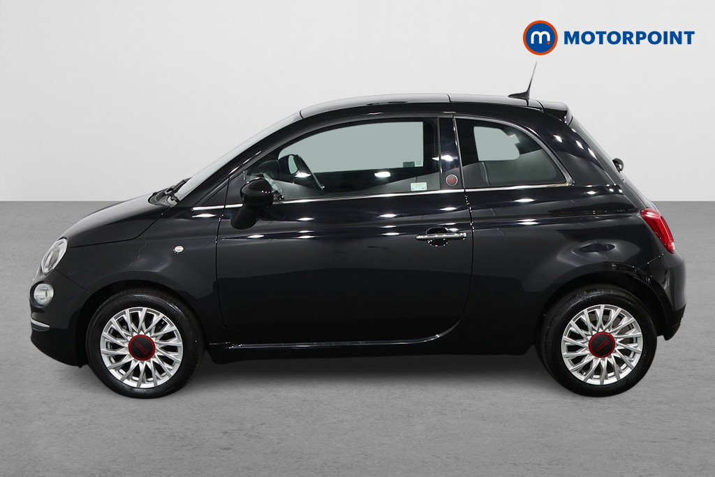 Fiat 500 RED Manual Petrol-Electric Hybrid Hatchback - Stock Number (1565953) - Passenger side