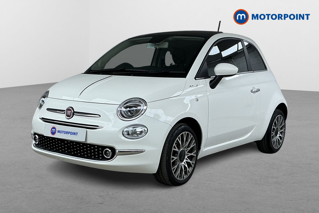 Fiat 500 Dolcevita Plus Manual Petrol-Electric Hybrid Hatchback - Stock Number (1566049) - Passenger side front corner