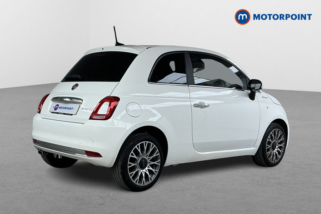 Fiat 500 Dolcevita Plus Manual Petrol-Electric Hybrid Hatchback - Stock Number (1566049) - Drivers side rear corner