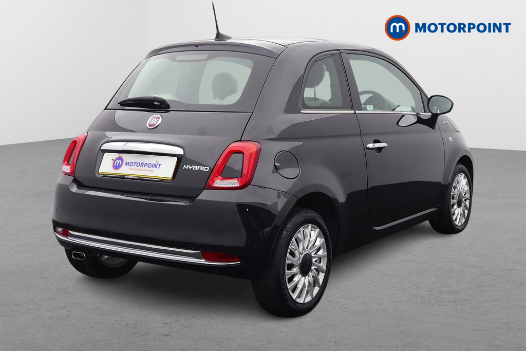Fiat 500 Dolcevita Manual Petrol-Electric Hybrid Hatchback - Stock Number (1568216) - Drivers side rear corner