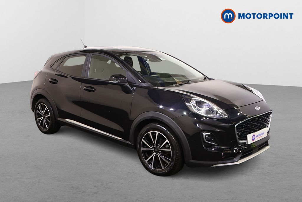 Ford Puma Titanium Manual Petrol-Electric Hybrid SUV - Stock Number (1568312) - Drivers side front corner