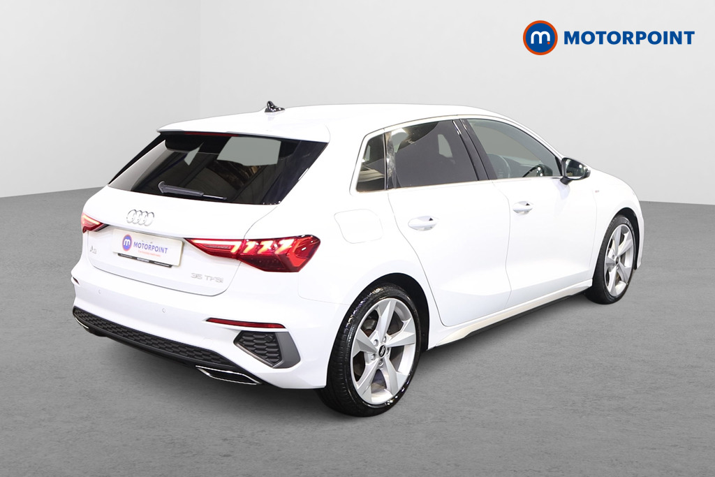 Audi A3 S Line Manual Petrol Hatchback - Stock Number (1568709) - Drivers side rear corner