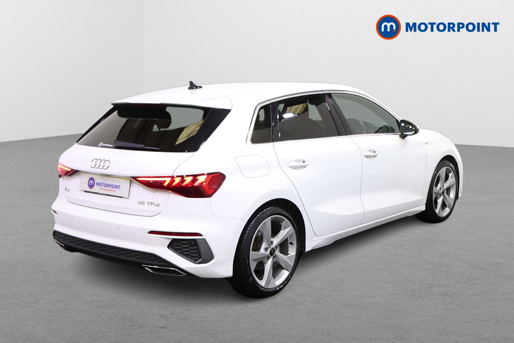 Audi A3 S Line Automatic Petrol Hatchback - Stock Number (1569252) - Drivers side rear corner