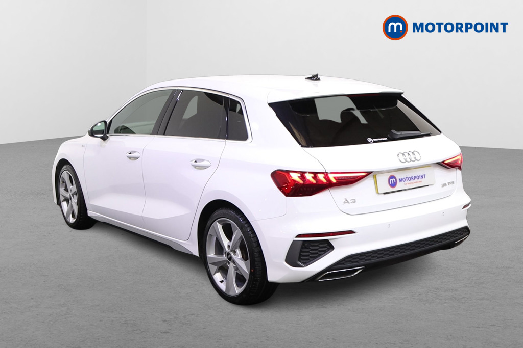 Audi A3 S Line Automatic Petrol Hatchback - Stock Number (1569252) - Passenger side rear corner