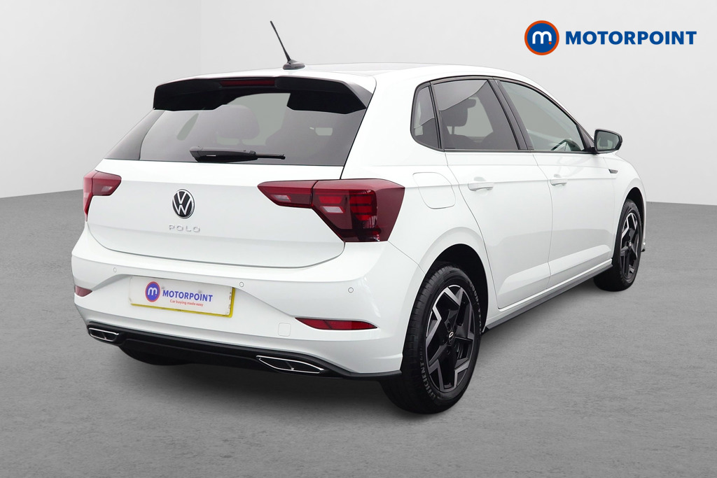 Volkswagen Polo R-Line Manual Petrol Hatchback - Stock Number (1570100) - Drivers side rear corner