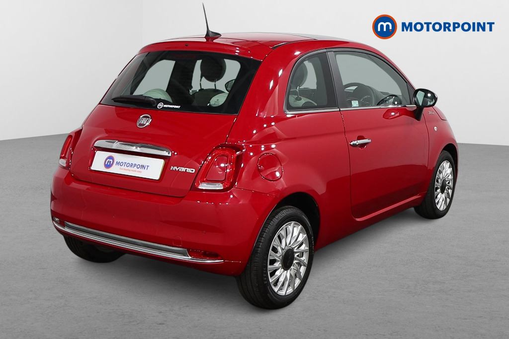 Fiat 500 Dolcevita Manual Petrol-Electric Hybrid Hatchback - Stock Number (1570263) - Drivers side rear corner