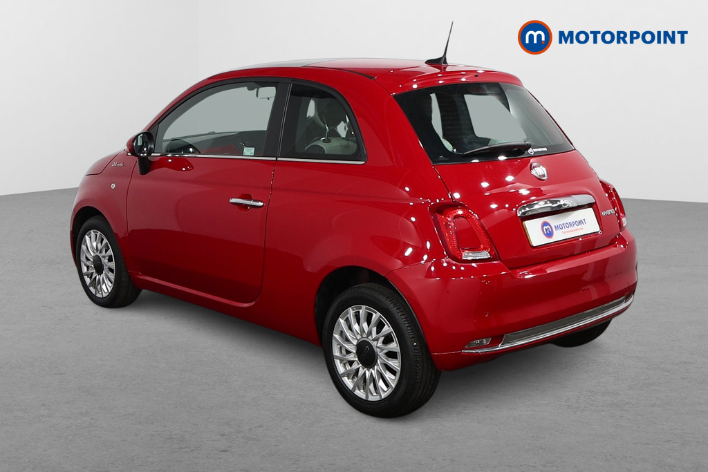 Fiat 500 Dolcevita Manual Petrol-Electric Hybrid Hatchback - Stock Number (1570263) - Passenger side rear corner