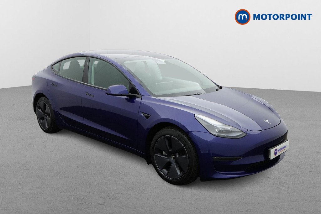 Tesla Model 3 Long Range Automatic Electric Saloon - Stock Number (1571162) - Drivers side front corner