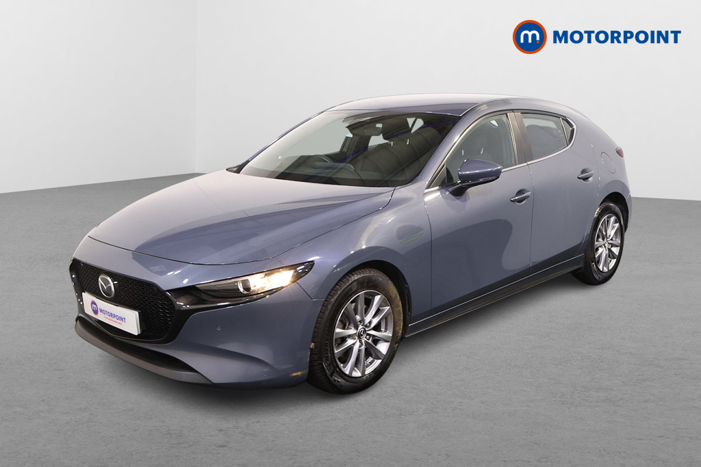 Mazda 3 Se-L Lux Automatic Petrol-Electric Hybrid Hatchback - Stock Number (1571538) - Passenger side front corner