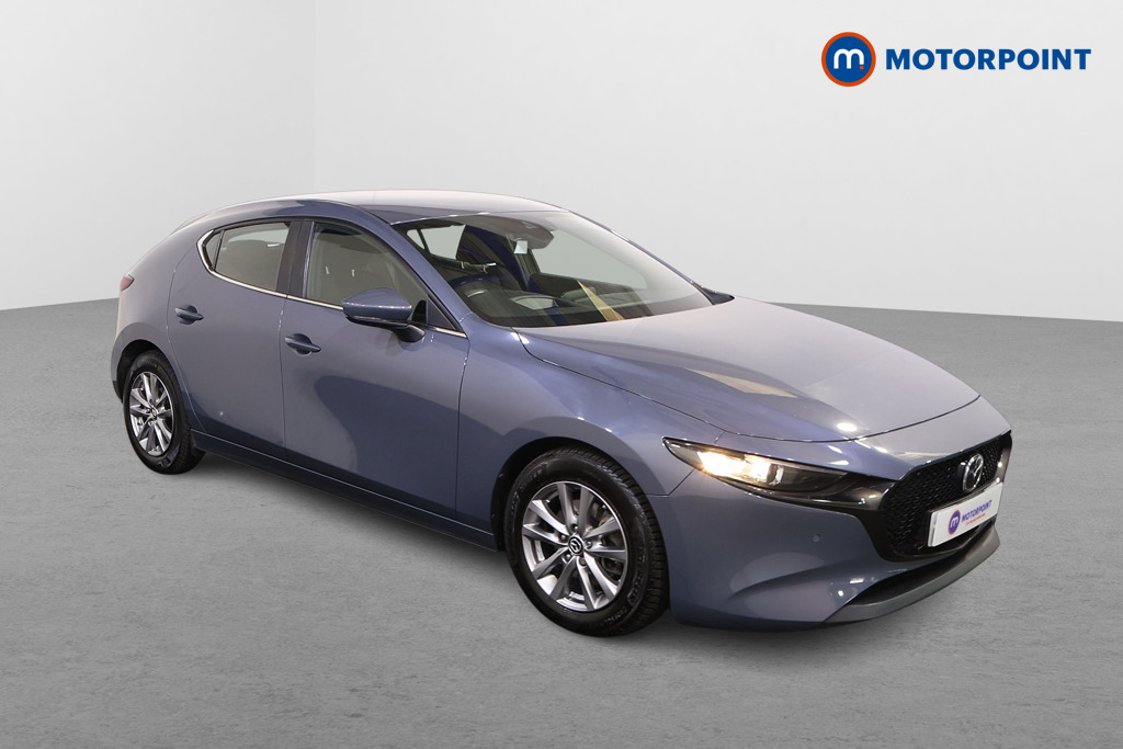 Mazda 3 Se-L Lux Automatic Petrol-Electric Hybrid Hatchback - Stock Number (1571538) - Drivers side front corner