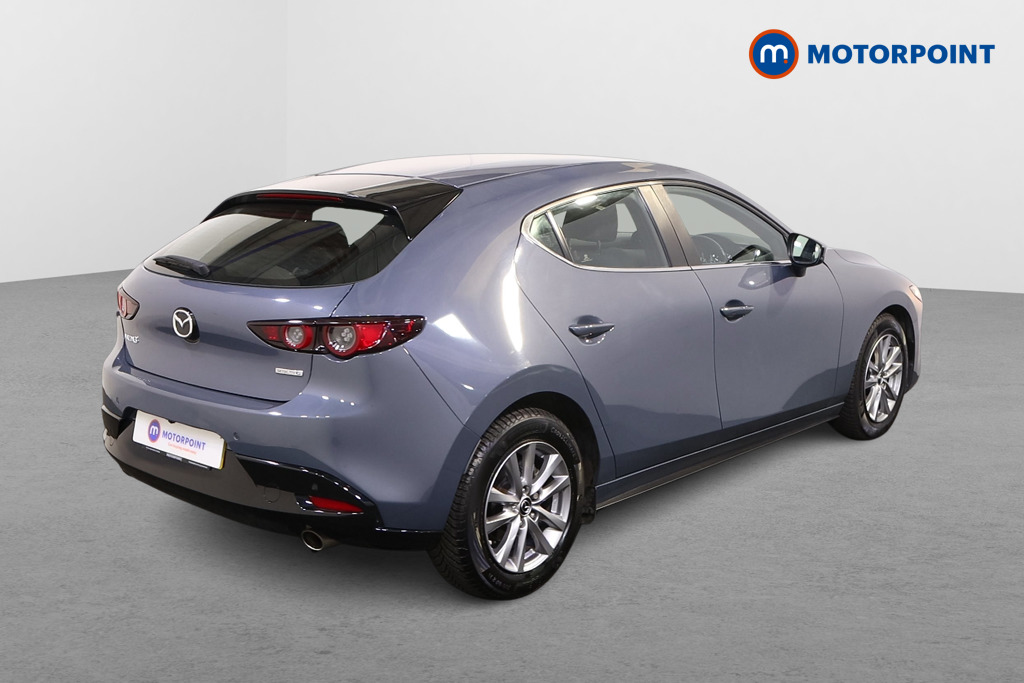 Mazda 3 Se-L Lux Automatic Petrol-Electric Hybrid Hatchback - Stock Number (1571538) - Drivers side rear corner