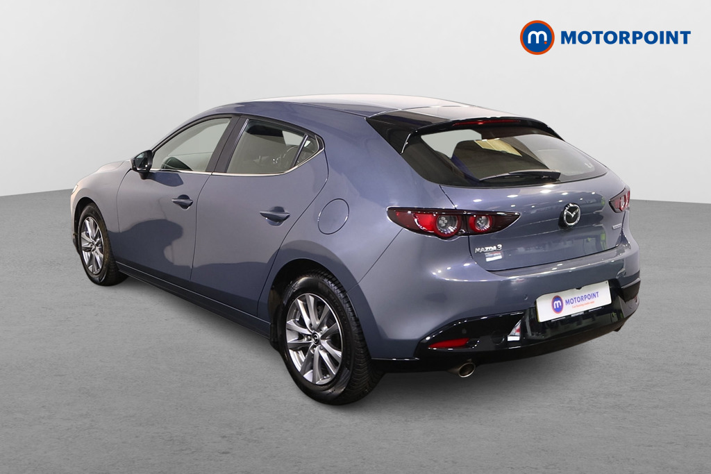 Mazda 3 Se-L Lux Automatic Petrol-Electric Hybrid Hatchback - Stock Number (1571538) - Passenger side rear corner