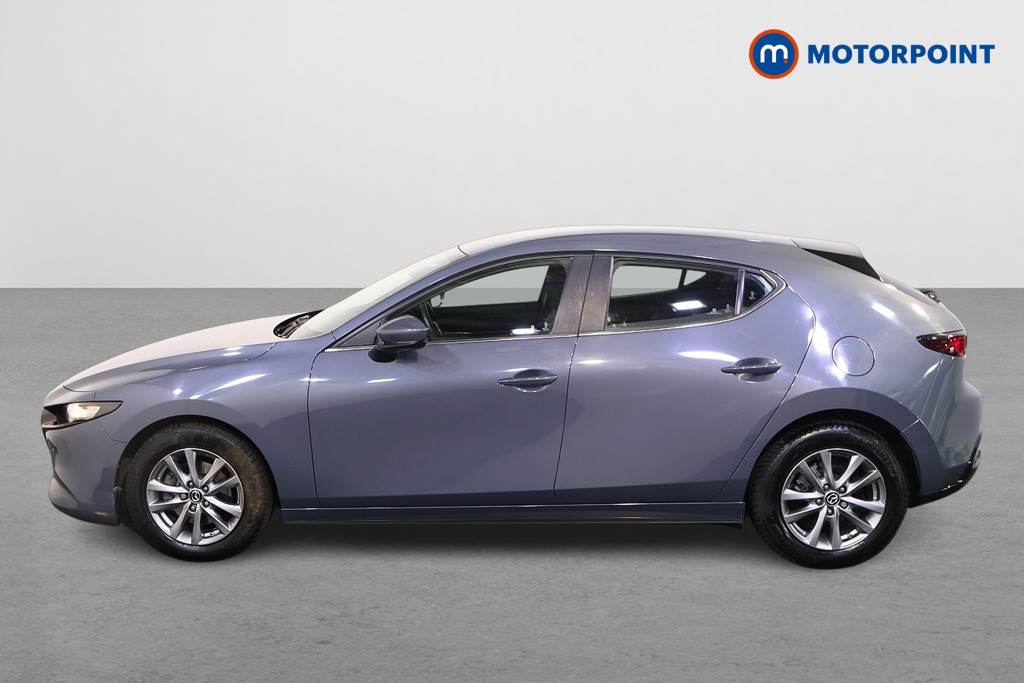 Mazda 3 Se-L Lux Automatic Petrol-Electric Hybrid Hatchback - Stock Number (1571538) - Passenger side