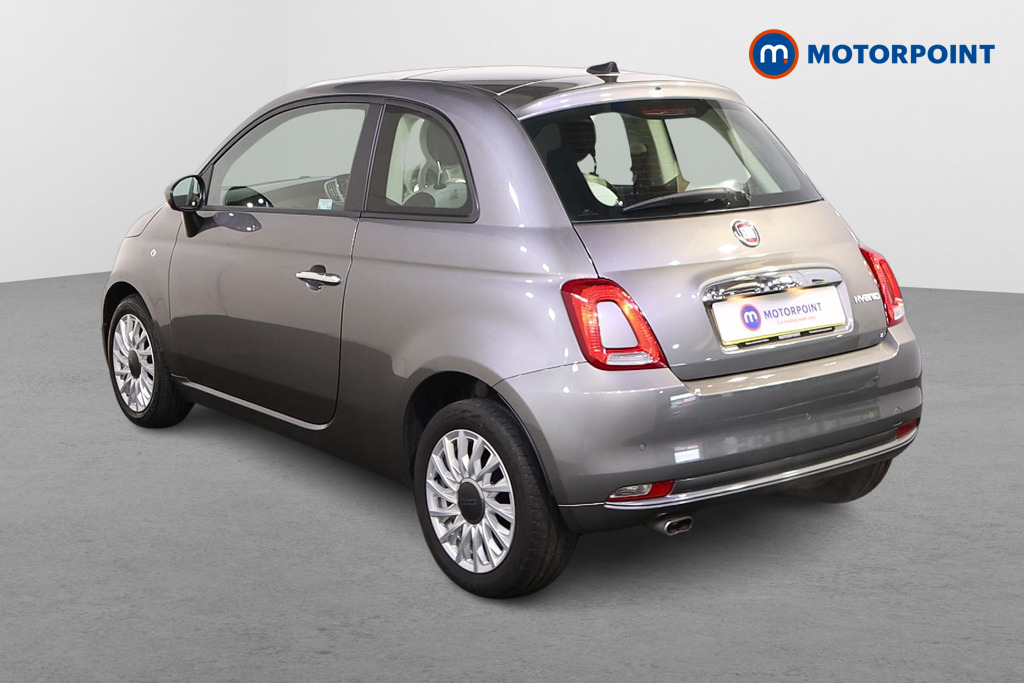 Fiat 500 Lounge Manual Petrol-Electric Hybrid Hatchback - Stock Number (1571708) - Passenger side rear corner