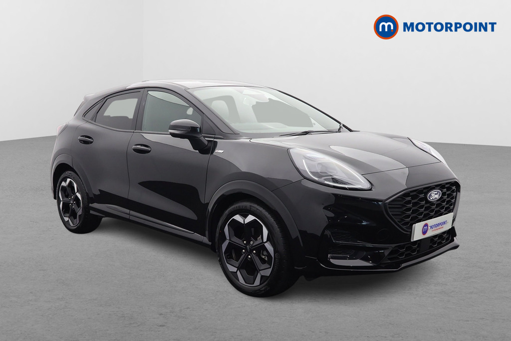 Ford Puma St-Line X Automatic Petrol-Electric Hybrid SUV - Stock Number (1571879) - Drivers side front corner