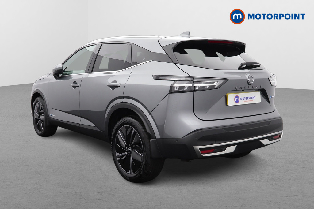 Nissan Qashqai Tekna Automatic Petrol-Electric Hybrid SUV - Stock Number (1572405) - Passenger side rear corner