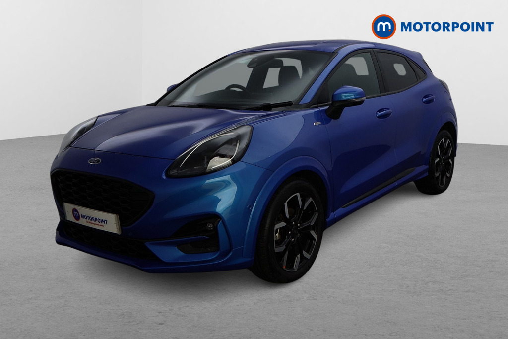 Ford Puma St-Line X Manual Petrol-Electric Hybrid SUV - Stock Number (1572439) - Passenger side front corner