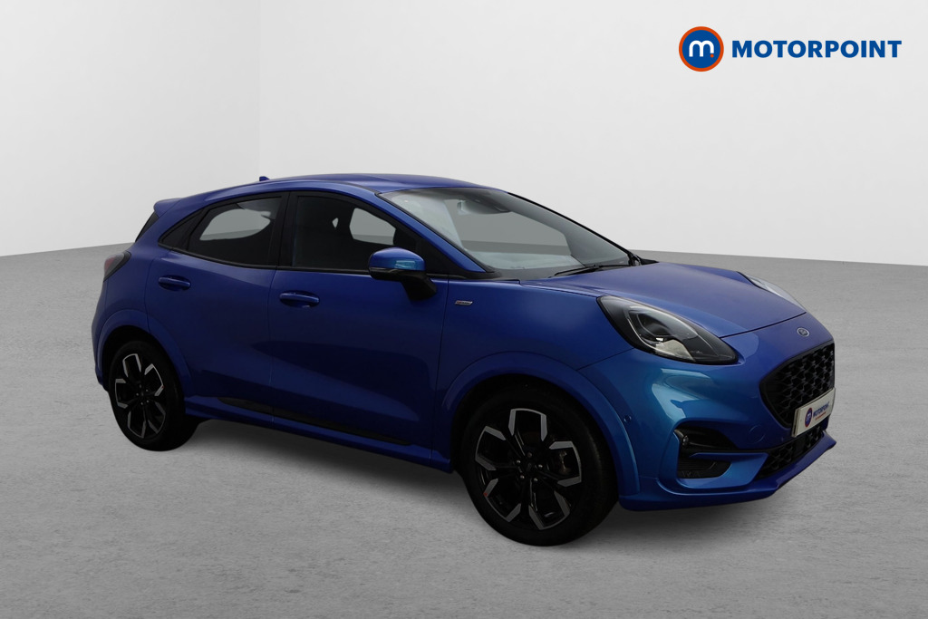 Ford Puma St-Line X Manual Petrol-Electric Hybrid SUV - Stock Number (1572439) - Drivers side front corner