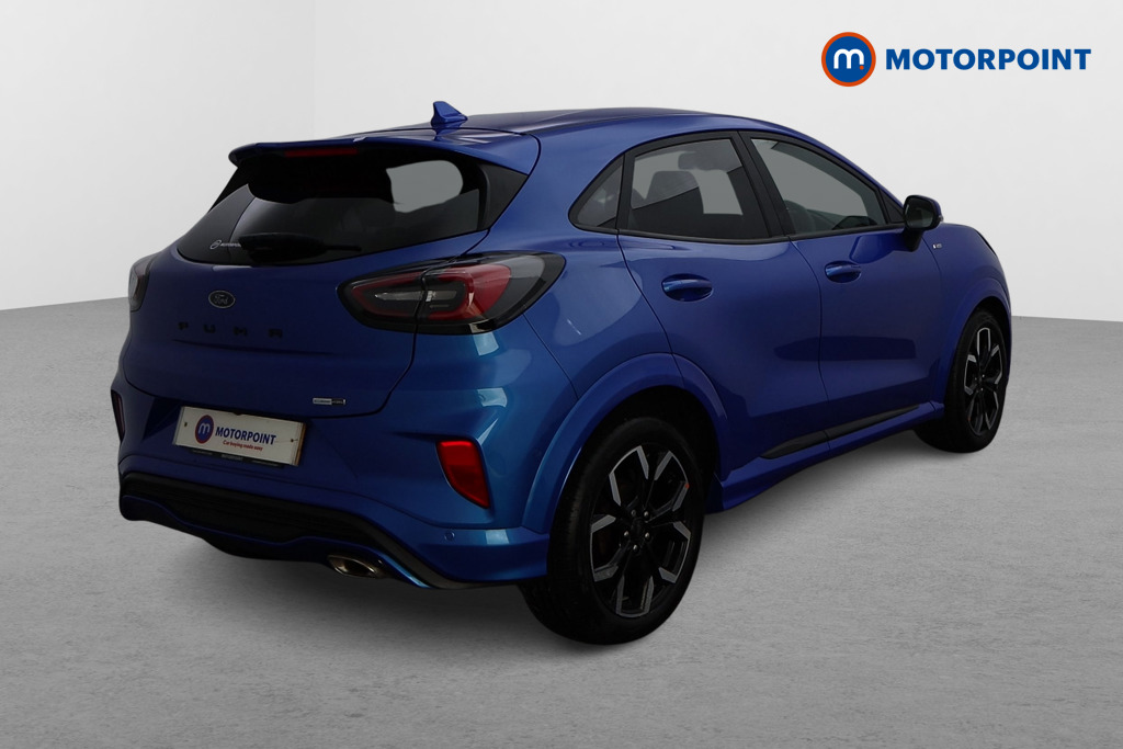 Ford Puma St-Line X Manual Petrol-Electric Hybrid SUV - Stock Number (1572439) - Drivers side rear corner