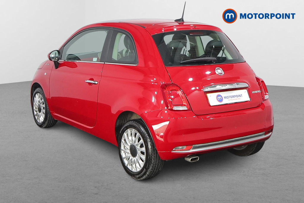 Fiat 500 Dolcevita Manual Petrol-Electric Hybrid Hatchback - Stock Number (1573282) - Passenger side rear corner
