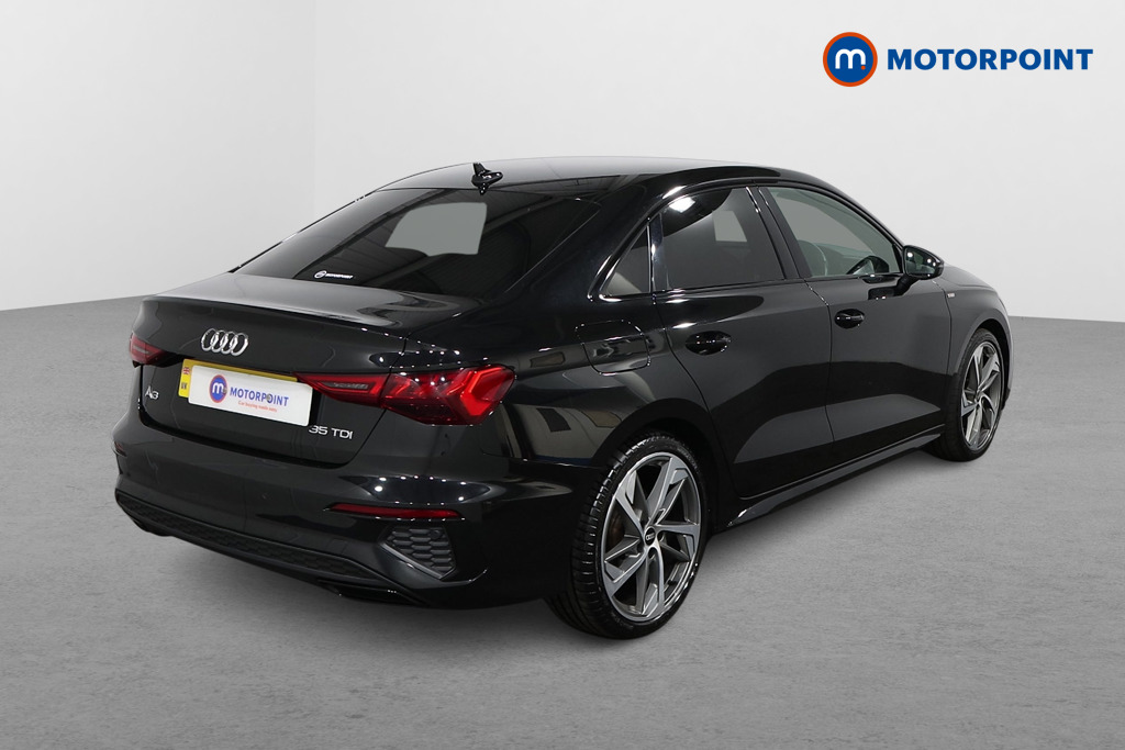 Audi A3 Edition 1 Automatic Diesel Saloon - Stock Number (1573649) - Drivers side rear corner