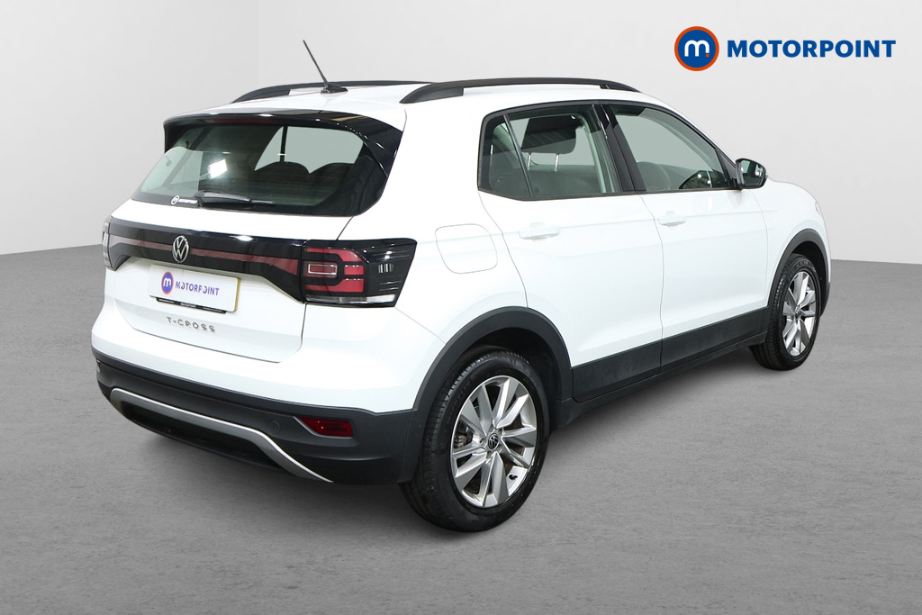 Volkswagen T-Cross SE Manual Petrol SUV - Stock Number (1560101) - Drivers side rear corner