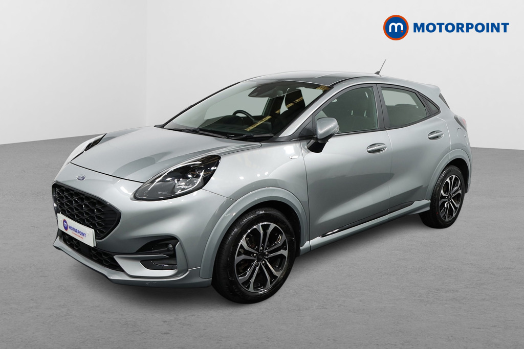 Ford Puma St-Line Manual Petrol-Electric Hybrid SUV - Stock Number (1562985) - Passenger side front corner