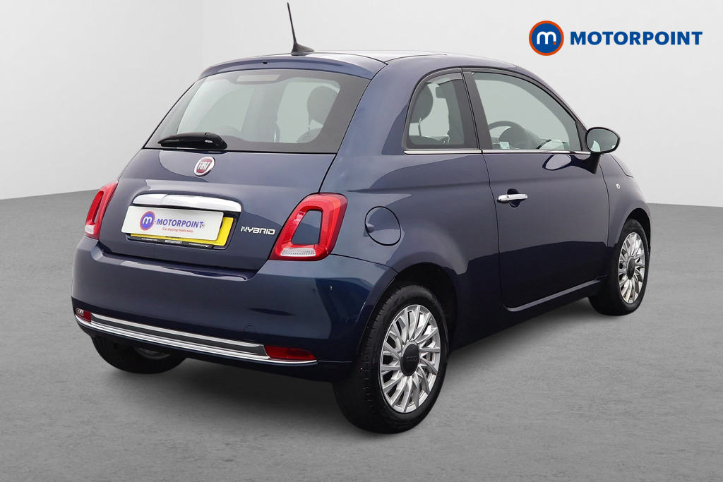 Fiat 500 1.0 Mild Hybrid 3Dr Manual Petrol-Electric Hybrid Hatchback - Stock Number (1563811) - Drivers side rear corner