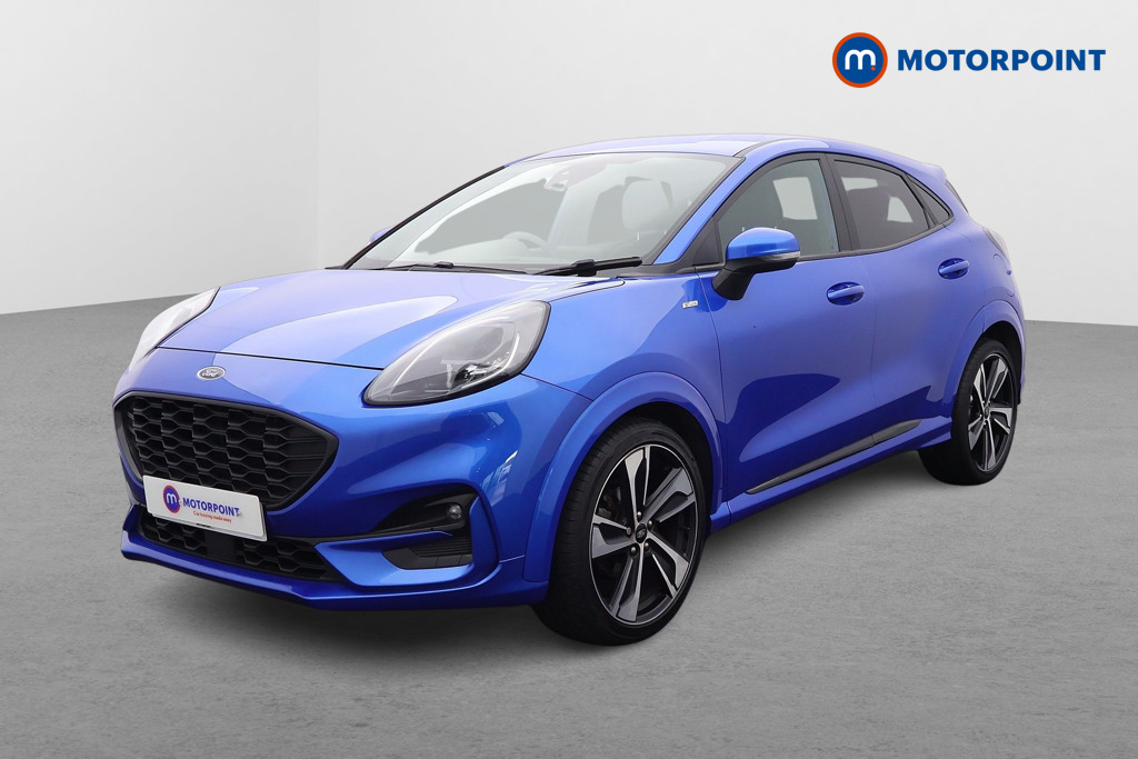 Ford Puma St-Line X Manual Petrol-Electric Hybrid SUV - Stock Number (1564049) - Passenger side front corner