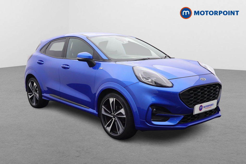 Ford Puma St-Line X Manual Petrol-Electric Hybrid SUV - Stock Number (1564049) - Drivers side front corner
