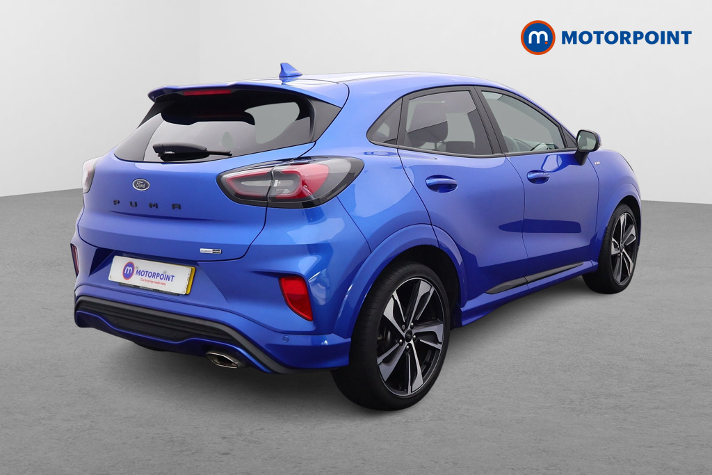 Ford Puma St-Line X Manual Petrol-Electric Hybrid SUV - Stock Number (1564049) - Drivers side rear corner