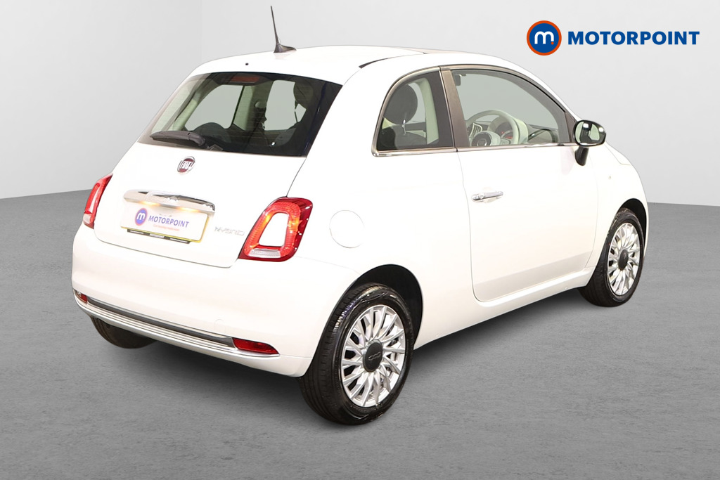 Fiat 500 1.0 Mild Hybrid 3Dr Manual Petrol-Electric Hybrid Hatchback - Stock Number (1567492) - Drivers side rear corner