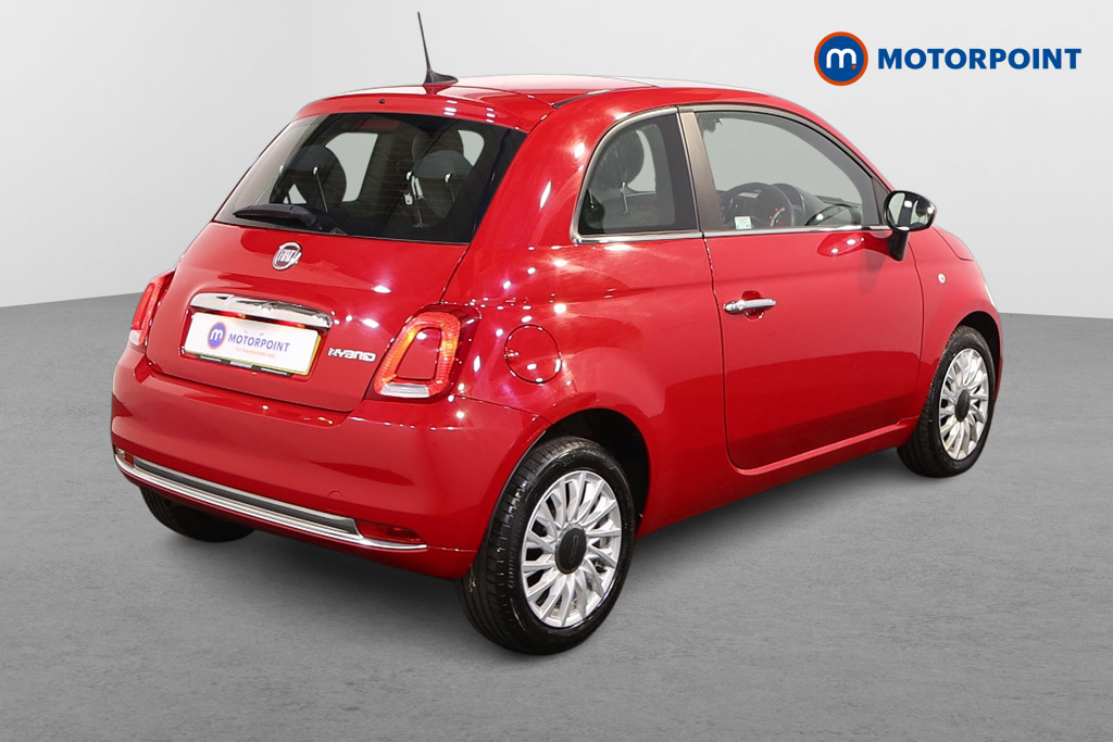 Fiat 500 1.0 Mild Hybrid 3Dr Manual Petrol-Electric Hybrid Hatchback - Stock Number (1567525) - Drivers side rear corner