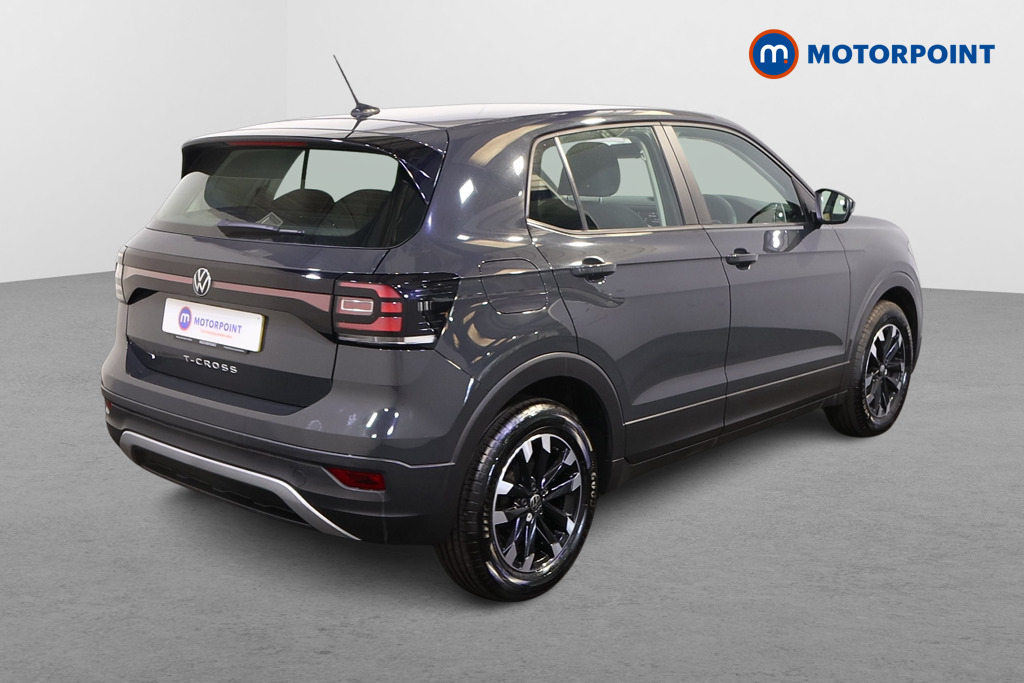 Volkswagen T-Cross S Manual Petrol SUV - Stock Number (1567821) - Drivers side rear corner