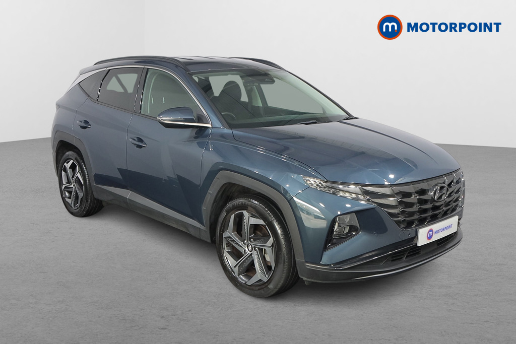 Hyundai Tucson Premium Automatic Petrol-Electric Hybrid SUV - Stock Number (1567888) - Drivers side front corner