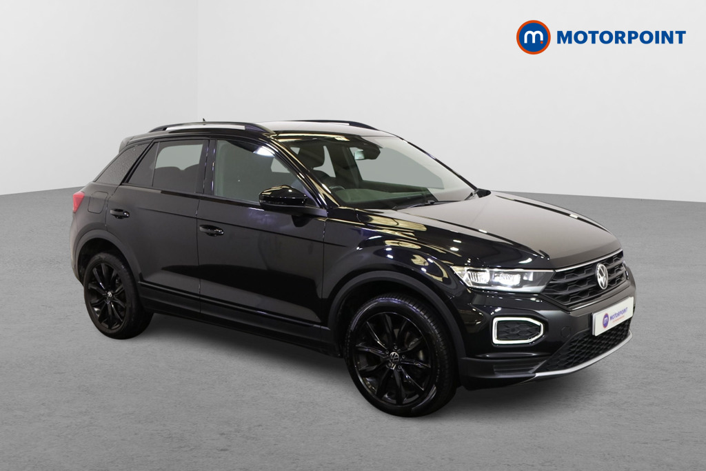 Volkswagen T-Roc Black Edition Automatic Petrol SUV - Stock Number (1568410) - Drivers side front corner