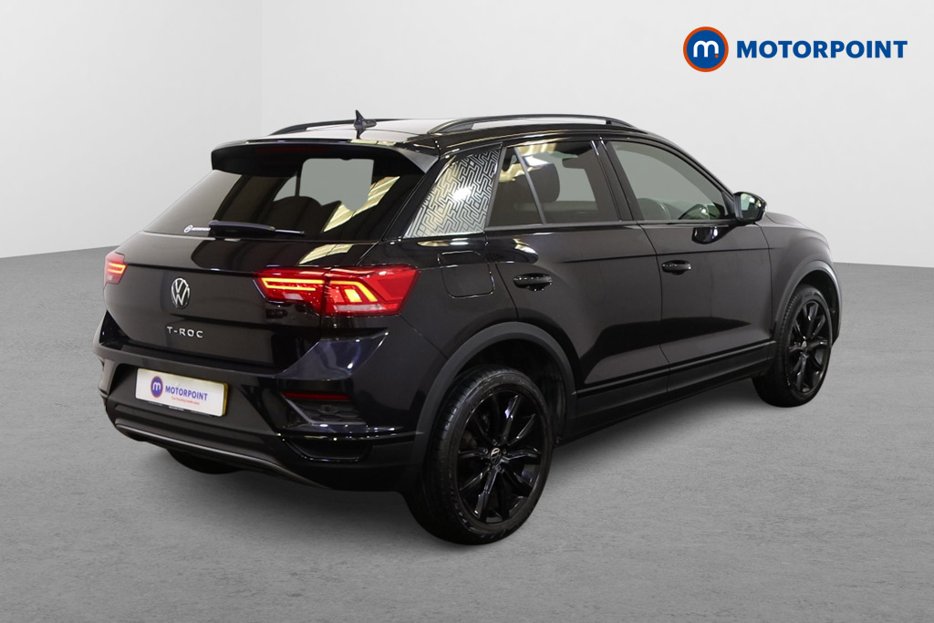 Volkswagen T-Roc Black Edition Automatic Petrol SUV - Stock Number (1568410) - Drivers side rear corner