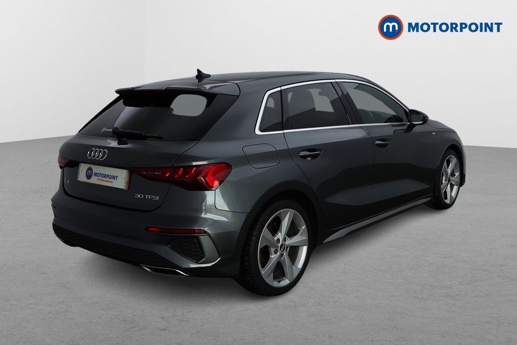 Audi A3 S Line Automatic Petrol Hatchback - Stock Number (1568583) - Drivers side rear corner