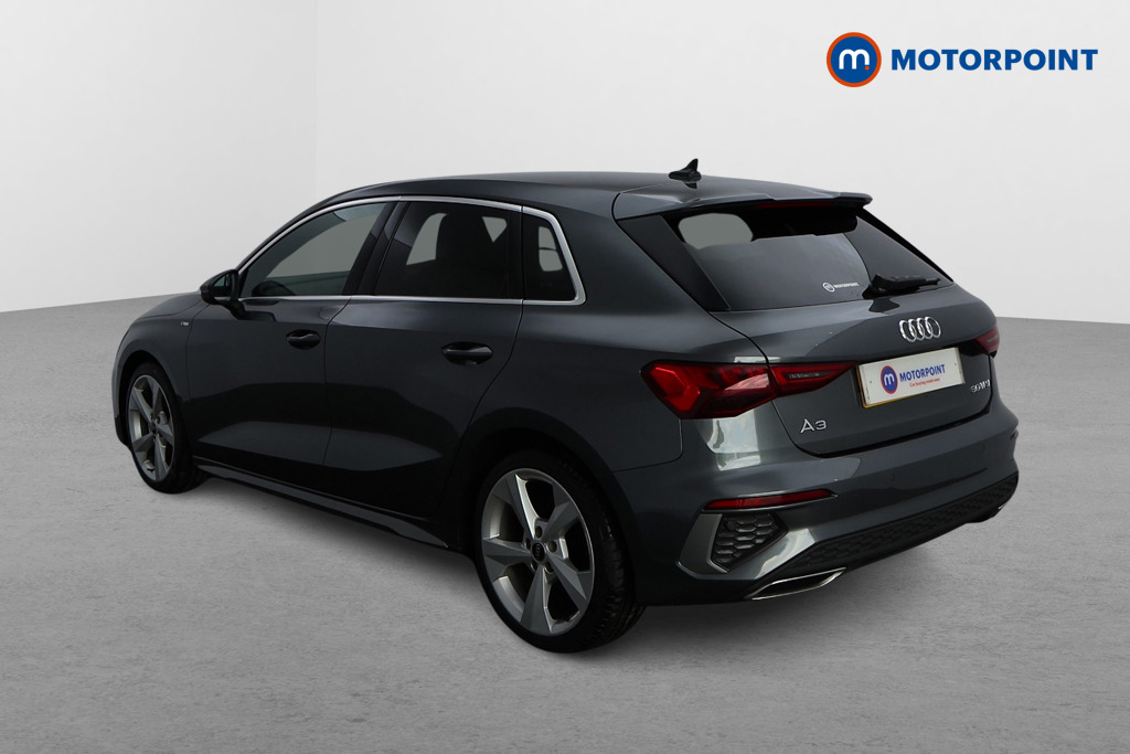 Audi A3 S Line Automatic Petrol Hatchback - Stock Number (1568583) - Passenger side rear corner