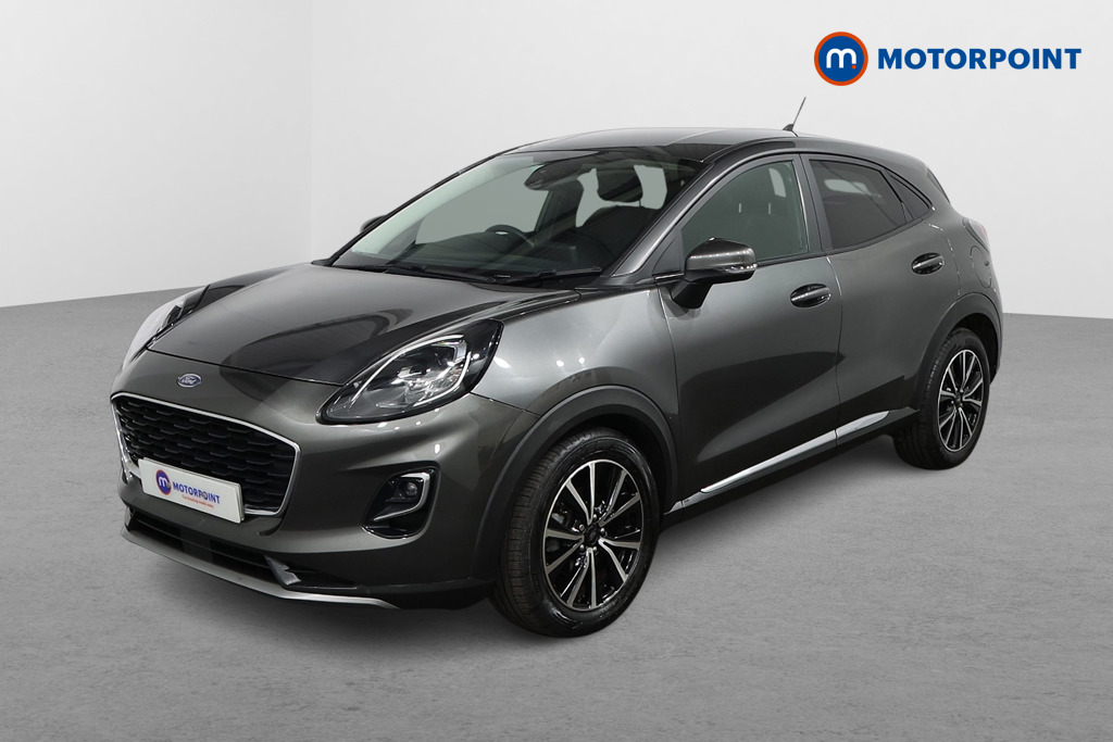 Ford Puma Titanium Manual Petrol-Electric Hybrid SUV - Stock Number (1569803) - Passenger side front corner