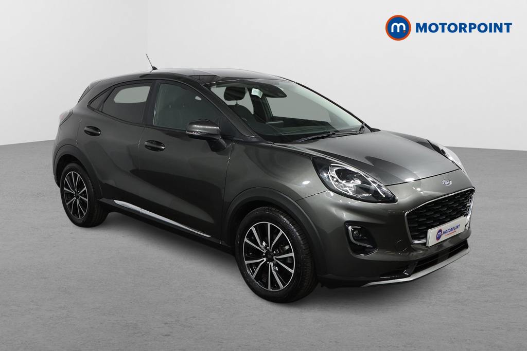 Ford Puma Titanium Manual Petrol-Electric Hybrid SUV - Stock Number (1569803) - Drivers side front corner