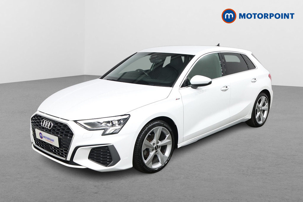 Audi A3 S Line Manual Petrol Hatchback - Stock Number (1570114) - Passenger side front corner