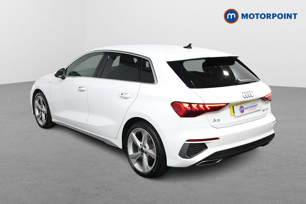 Audi A3 S Line Manual Petrol Hatchback - Stock Number (1570114) - Passenger side rear corner