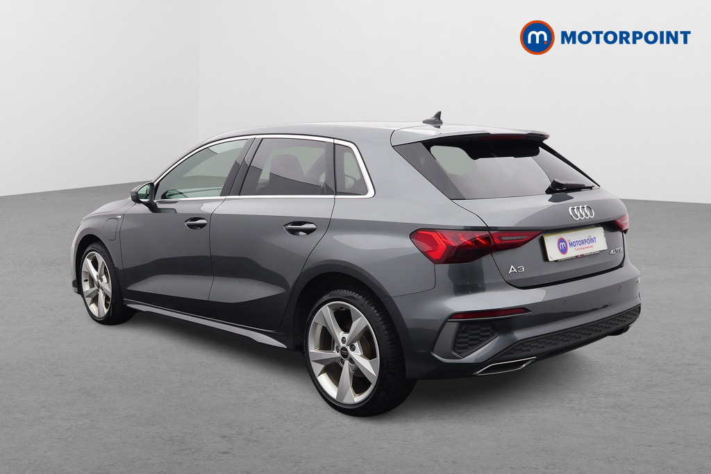Audi A3 S Line Automatic Petrol Plug-In Hybrid Hatchback - Stock Number (1570169) - Passenger side rear corner