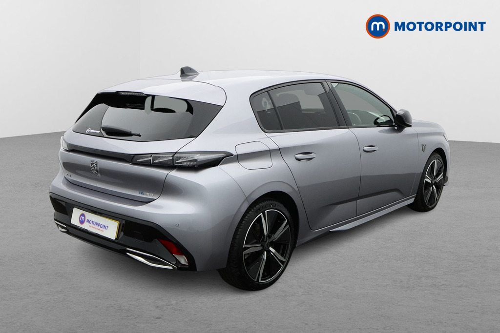 Peugeot 308 GT Automatic Petrol Plug-In Hybrid Hatchback - Stock Number (1571911) - Drivers side rear corner