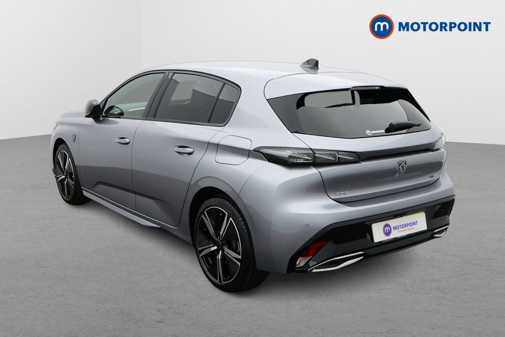 Peugeot 308 GT Automatic Petrol Plug-In Hybrid Hatchback - Stock Number (1571911) - Passenger side rear corner