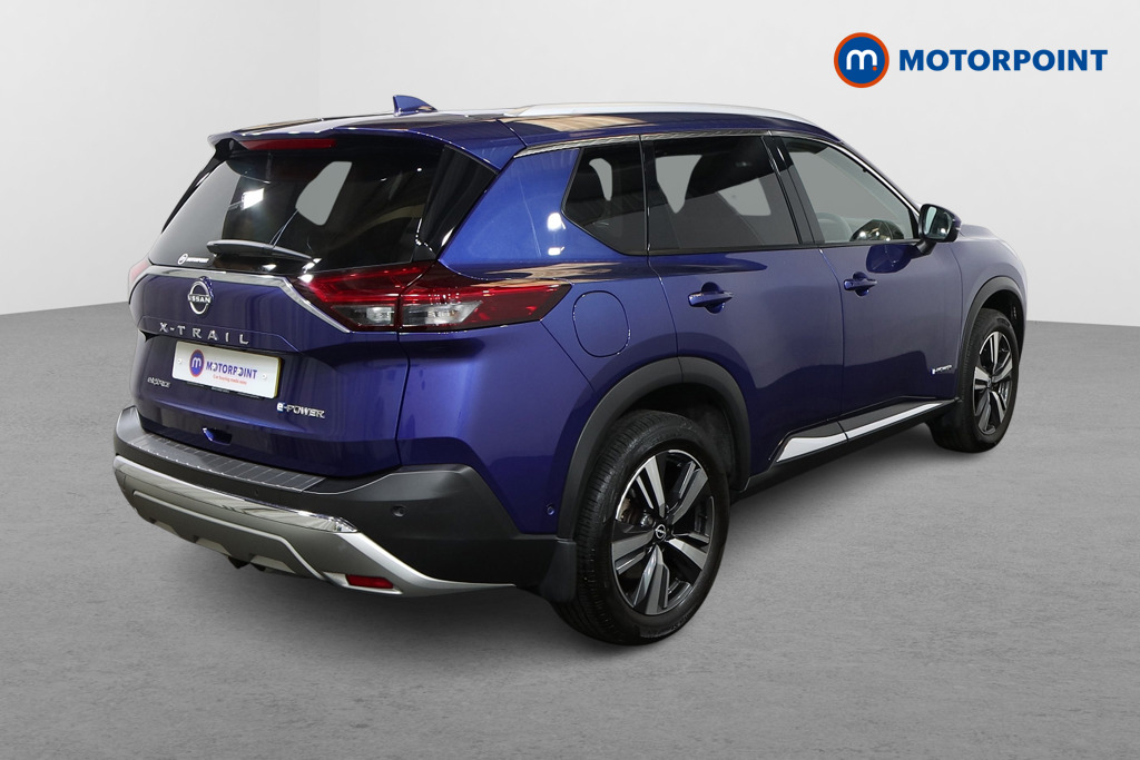 Nissan X-Trail Tekna Automatic Petrol-Electric Hybrid SUV - Stock Number (1572004) - Drivers side rear corner